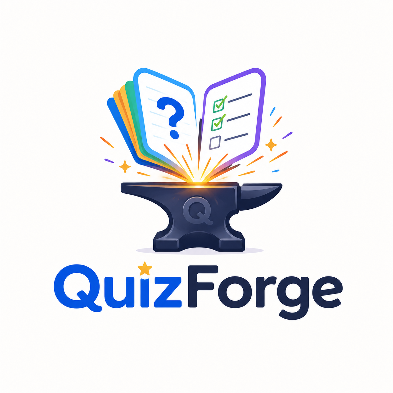 QuizForge logo